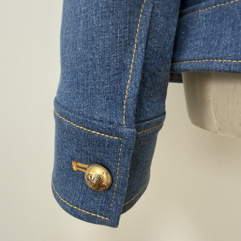 Veronica Beard Randy Denim Dickey Jacket - Picture 12 of 16